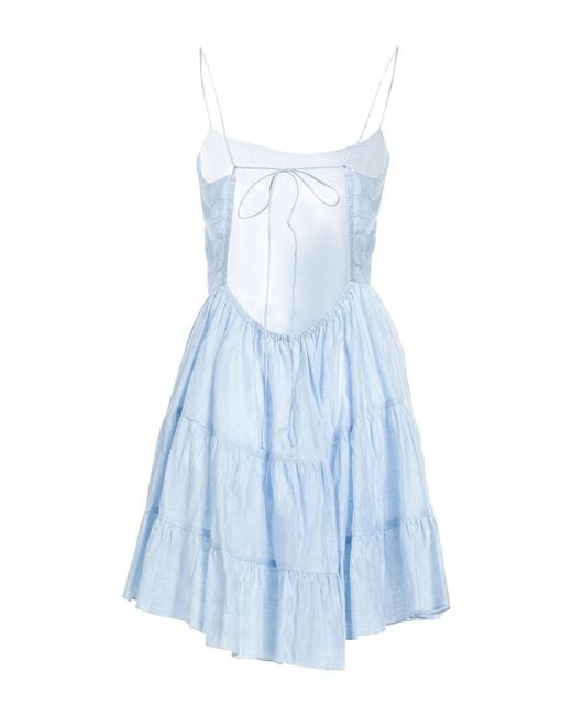 Sandro Blue Mini Dress