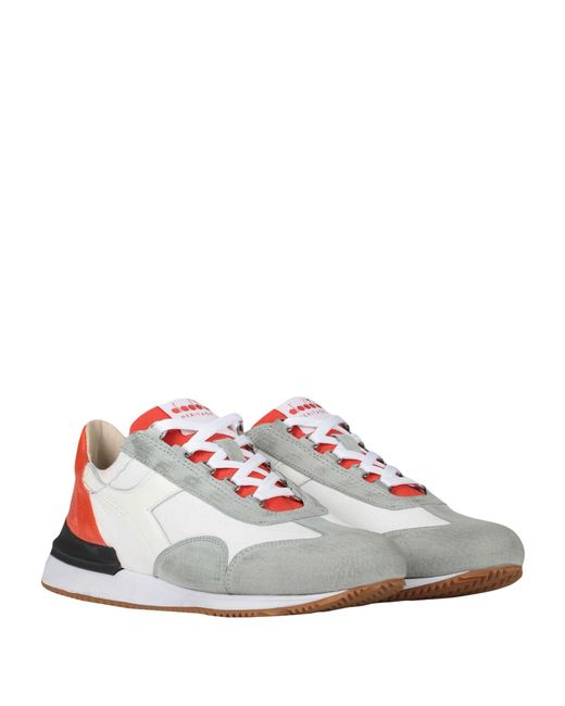 Diadora White Trainers for men