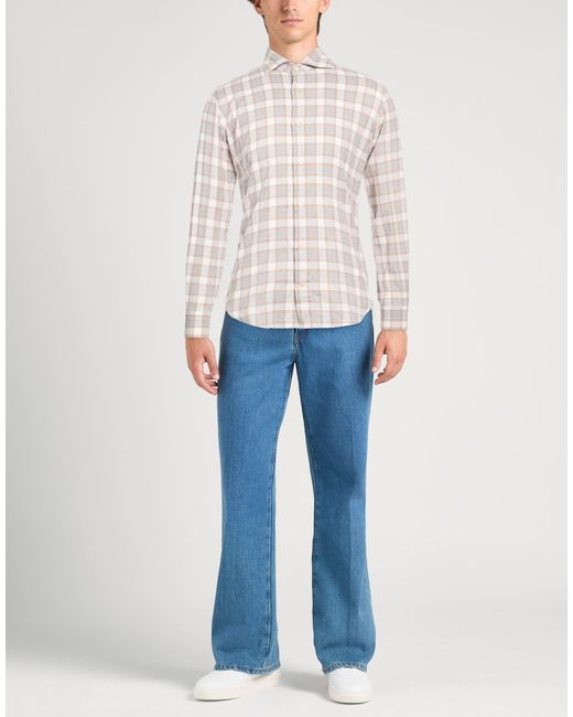 Eleventy White Shirt Cotton for men