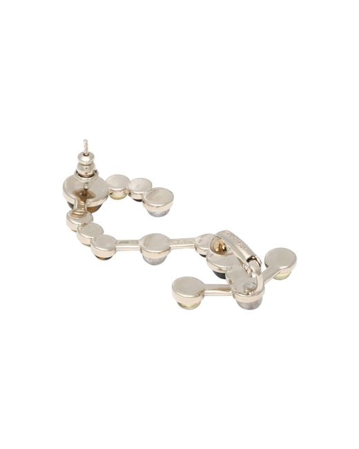 Chloé White Single Earring