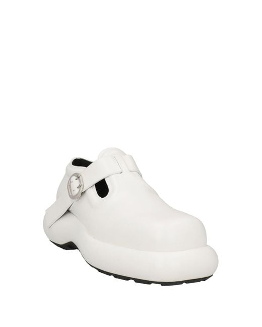 Jil Sander White Loafer