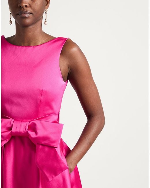 P.A.R.O.S.H. Pink Midi-Kleid