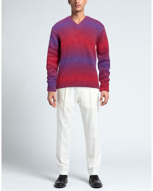 Pullover Roberto Collina de hombre de color Red