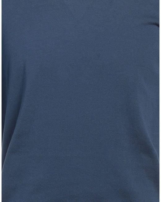 Alpha Studio Blue Sweater Cotton for men