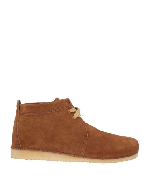 Bottines Clarks pour homme en coloris Brown