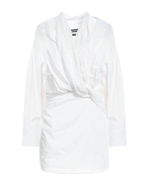 Jacquemus White Mini Dress