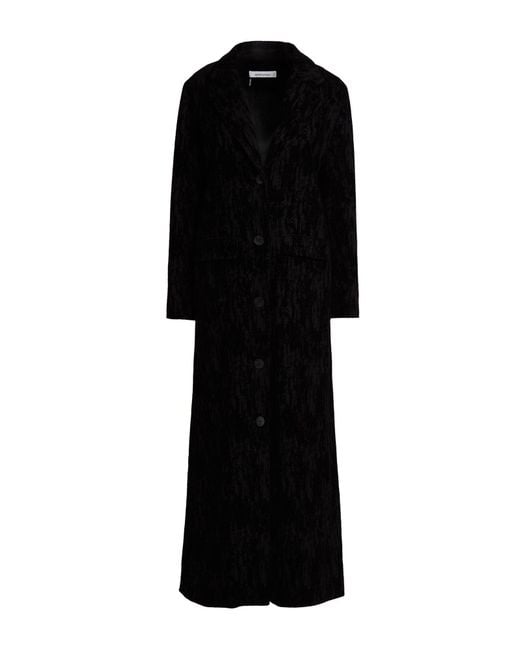 Nostrasantissima Black Coat Viscose, Polyamide, Elastane