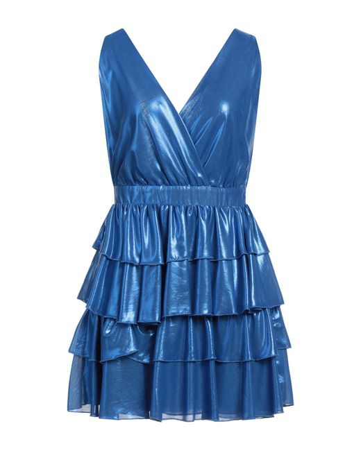 be Blumarine Blue Mini Dress