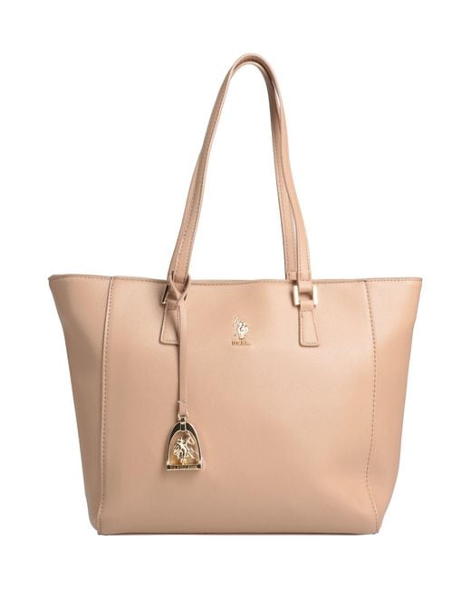 U.S. POLO ASSN. Natural Handbag