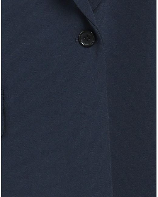 Theory Blue Blazer Triacetate, Polyester