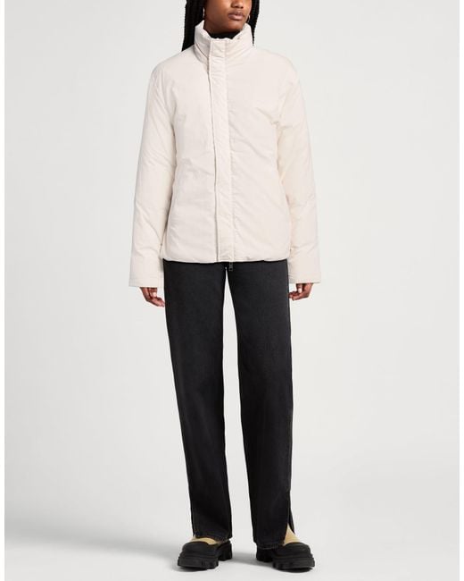 MSGM Natural Cream Puffer Cotton, Polyamide
