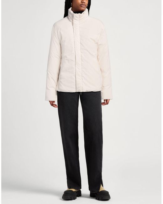 MSGM White Pufferjacke & Daunenjacke