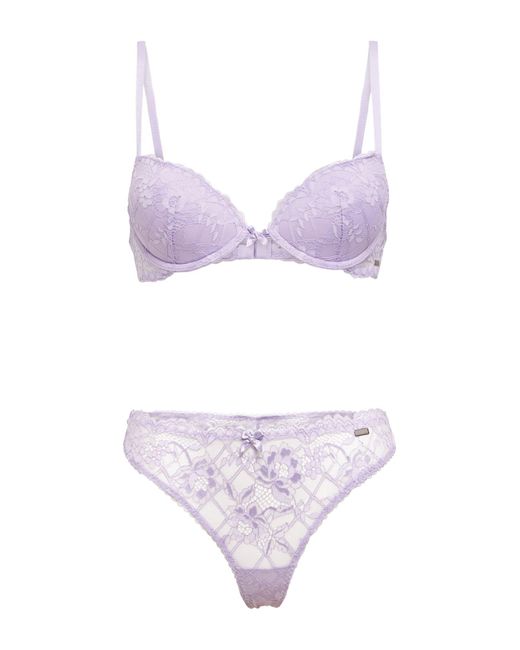 Verdissima Purple Underwear Set