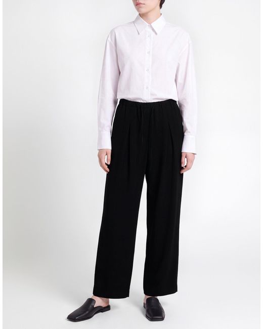 Theory Black Pants Triacetate, Polyester