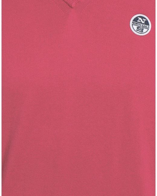 North Sails Pink Jumper for men