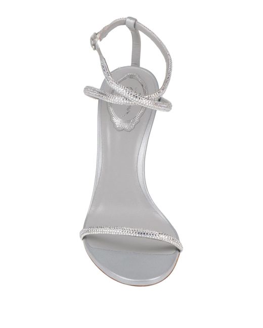 Rene Caovilla Metallic Sandals