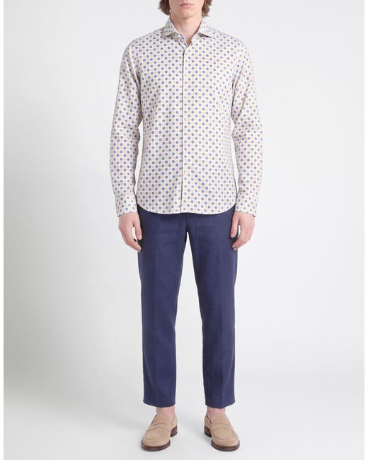 Sonrisa Blue Shirt Cotton for men