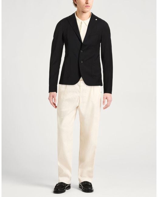Manuel Ritz Black Blazers for men
