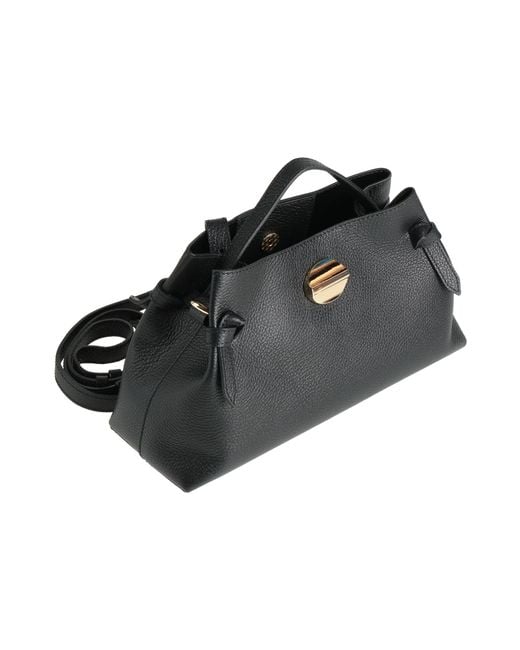 Laura Di Maggio Black Handbag Leather