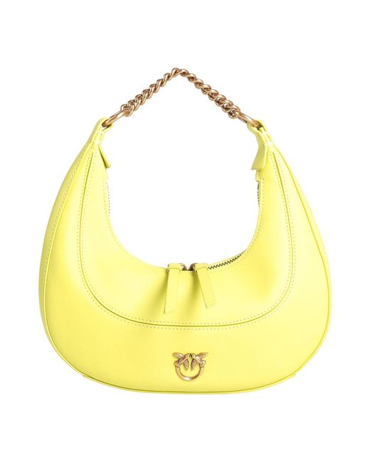Pinko Yellow Handbag