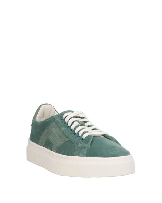 Santoni Green Sneakers