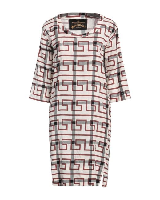 Vivienne Westwood White Midi Dress
