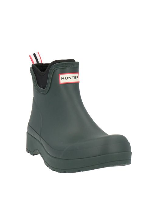 Hunter Green Ankle Boots for men