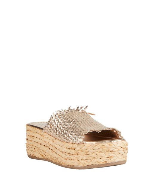 Studio Moda White Espadrilles Leather
