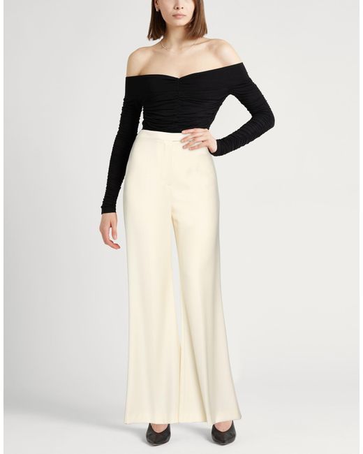 Lardini White Pants Viscose, Pbt
