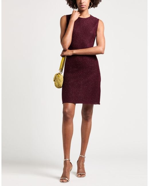 Missoni Purple Mini Dresses