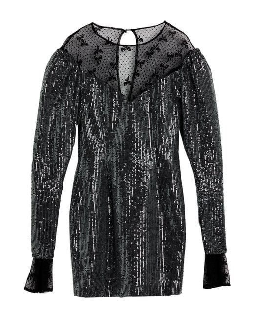 ROTATE BIRGER CHRISTENSEN Black Mini Dress