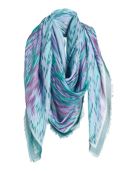 Missoni Blue Scarf