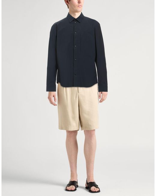Aspesi Blue Jacket Polyester for men