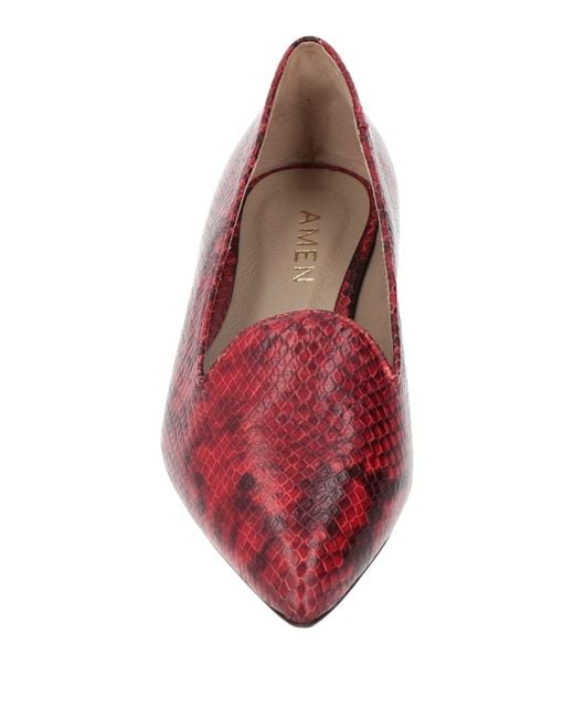 Amen Red Loafer