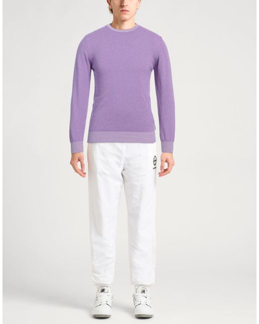 Berna Purple Jumper for men