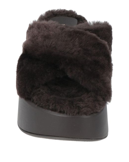 Eqüitare Brown Sandals Shearling