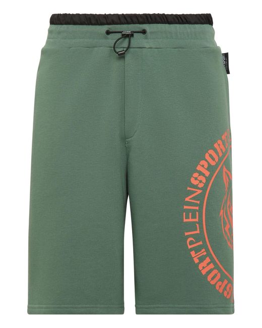 Shorts E Bermuda di Philipp Plein in Green da Uomo