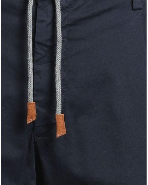 Eleventy Blue Shorts & Bermuda Shorts Cotton, Elastane for men