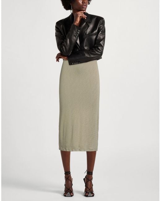 Samsøe & Samsøe Green Midi Skirt