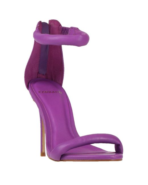 Carrano Purple Sandals