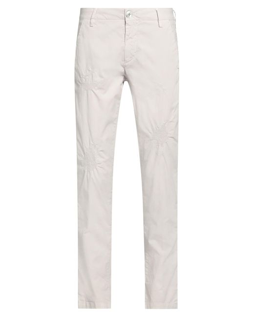 Aglini White Pants for men