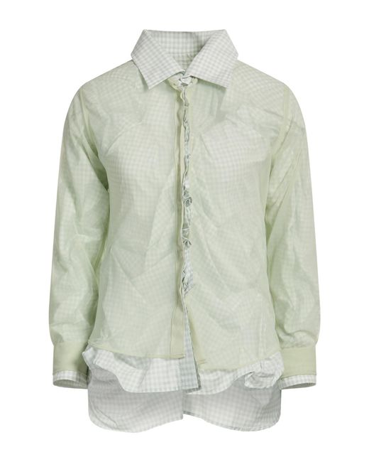 Maison Margiela Green Light Shirt Cotton