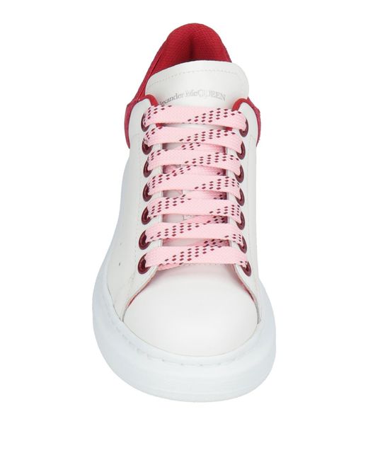 McQueen Pink Sneakers Leather