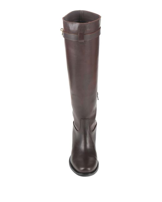 Joy Wendel Brown Dark Boot Leather