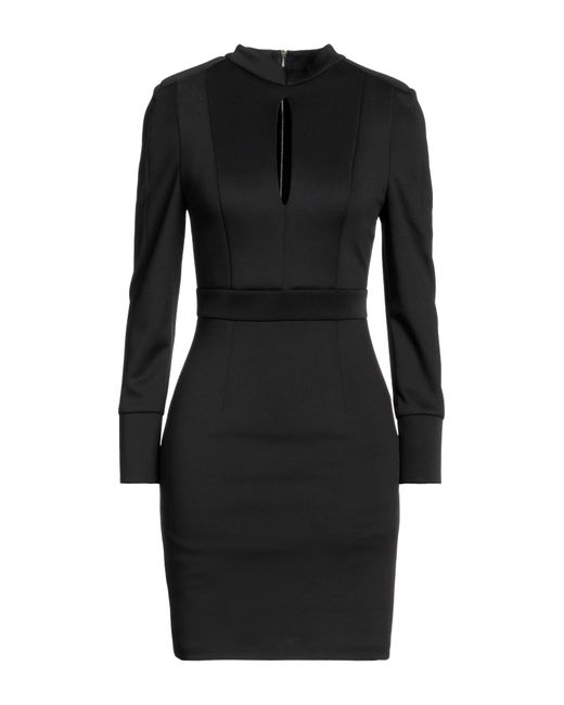 Forever Unique Black Mini Dress