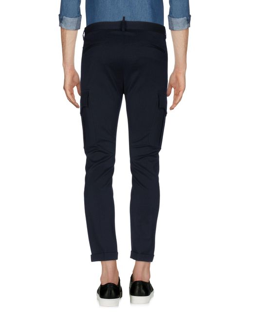 DSquared² Blue Midnight Pants Virgin Wool, Elastane for men