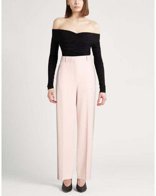 Theory Pink Pants Triacetate, Polyester