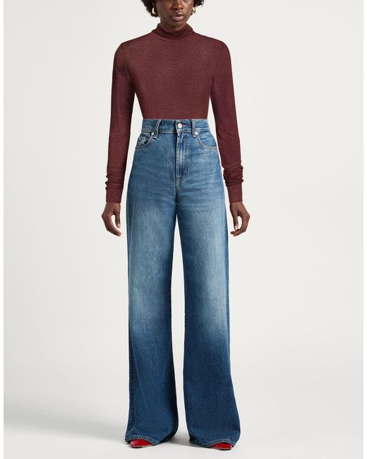 Mc2 Saint Barth Red Turtlenecks