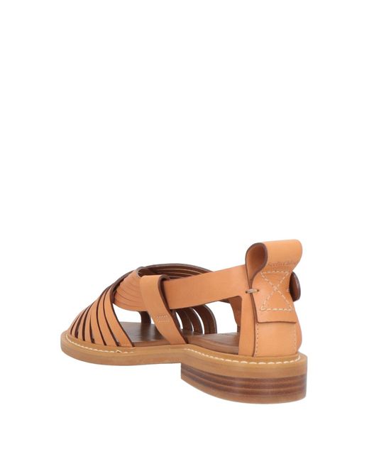 See By Chloé Brown Sandals Leather