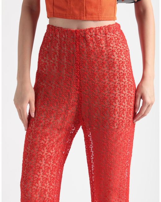 Alysi Red Trouser